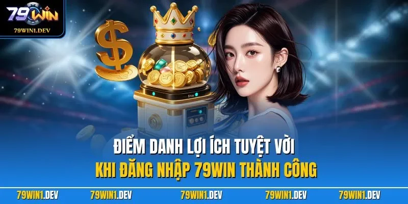 Điểm danh lợi ích tuyệt vời khi đăng nhập 79WIN thành công